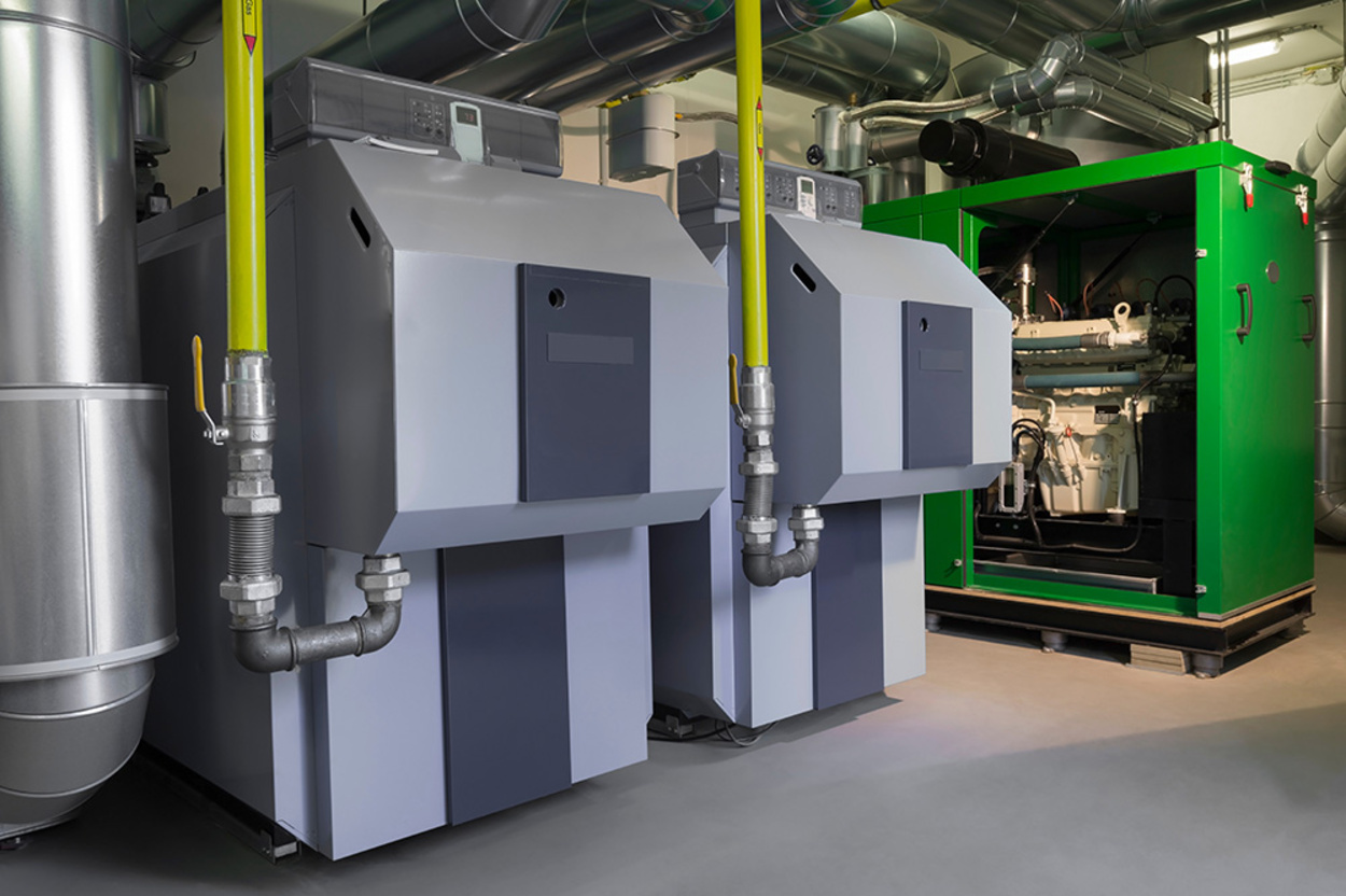 Blockheiz­kraftwerk bei Elektro Börner GmbH in Themar