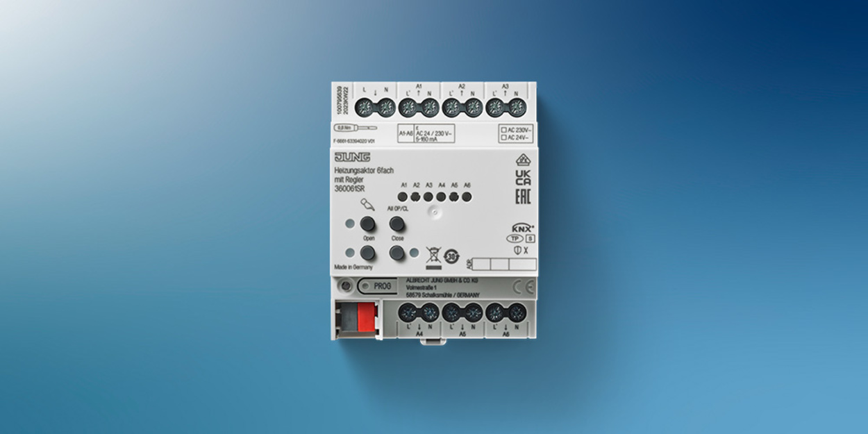 KNX Heizungsaktor 6-fach bei Elektro Börner GmbH in Themar