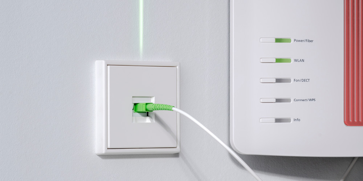 Die neuen Glasfaser-Anschlussdosen bei Elektro Börner GmbH in Themar
