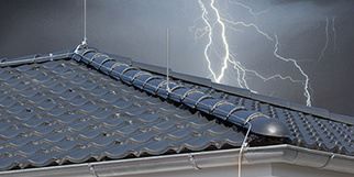 Äußerer Blitzschutz bei Elektro Börner GmbH in Themar