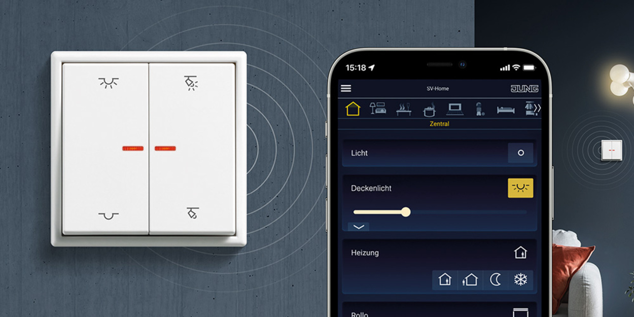 KNX RF Taster bei Elektro Börner GmbH in Themar